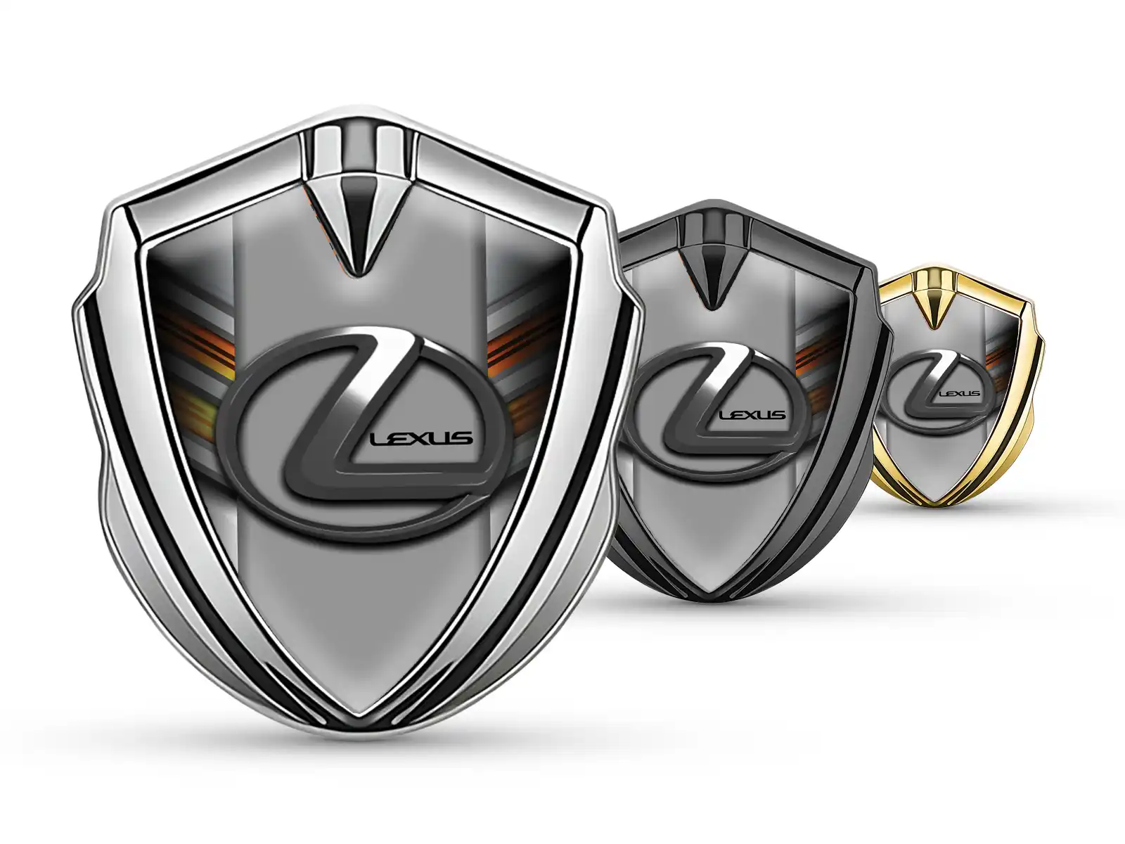 Lexus Metall Emblem Abzeichen Luxus Design Legierung